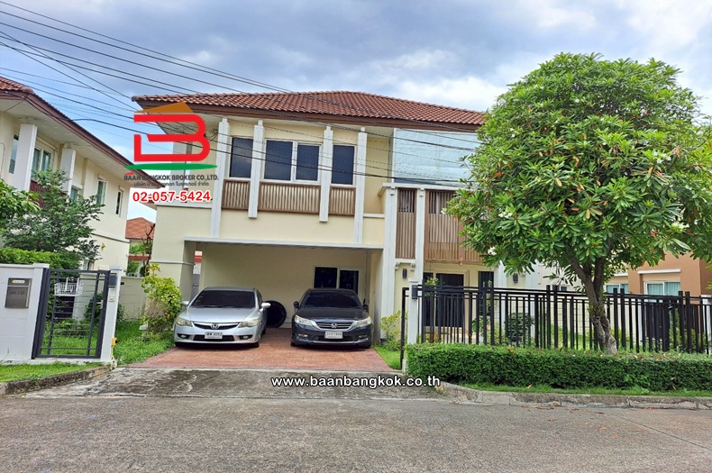 บ้านเดี่ยว เดอะเซนโทร วัชรพล-สุขาภิบาล 5 (The Centro Watcharapol) สุขาภิบาล 5 เนื้อที่ 60 ตร.ว (สุขาภิบาล 5 ซอย 76) ใกล้ไปรษณีย์ไทยสายไหม แขวงออเงิน เขตสายไหม กรุงเทพมหานคร   