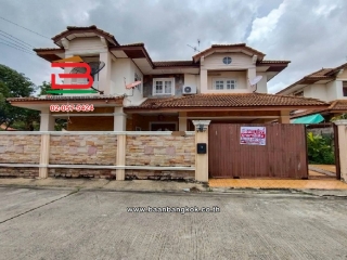11061, บ้านเดี่ยว หมู่บ้านซื่อตรงคลองสาม เนื้อที่ 108.3 ตร.ว (รังสิต-นครนายก 72), ใกล้ดรีมเวิลด์ ตำบลบึงยี่โถ อำเภอธัญบุรี ปทุมธานี 
