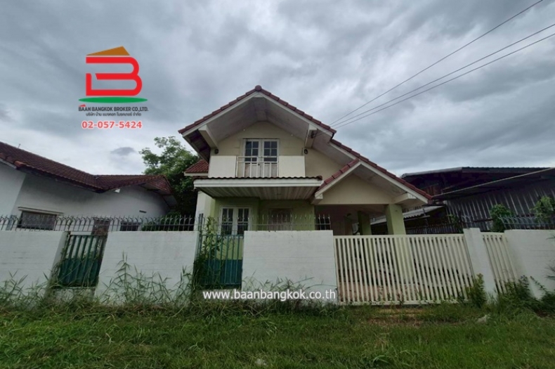 ขาย/เช่า บ้านเดี่ยว ถนนทางหลวงชนบทนนทบุรี 3087 เนื้อที่ 48 ตรว. ตำบลบางคูวัด อำเภอบางบัวทอง จังหวัดนนทบุรี
