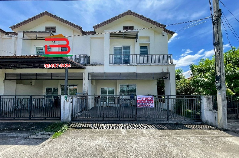 ทาวน์เฮาส์ หมู่บ้านบุณฑริก นิวสไตล์ เนื้อที่ 35.3 ตร.ว ใกล้ตลาดกลางลาดสวาย ตำบลลาดสวาย อำเภอลำลูกกา ปทุมธานี   