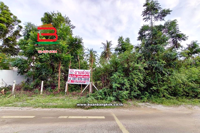 ที่ดินเปล่า ซอยสามร้อยยอด 23 เนื้อที่ 330 ตร.ว (ใกล้หาดสามร้อยยอด) ถนนเพชรเกษม ตำบลสามร้อยยอด อำเภอสามร้อยยอด จังหวัดประจวบคีรีขันธ์