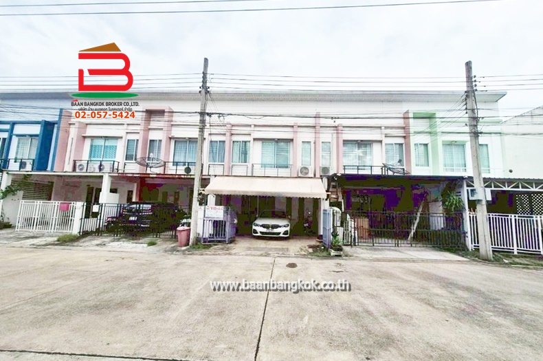 ให้เช่า ทาวน์โฮม RK PARK Saimai-Watcharapol (อาร์เค พาร์ค สายไหม-วัชรพล) เนื้อที่ 25.7 ตรว. ถนนสายไหม แขวงสายไหม เขตสายไหม