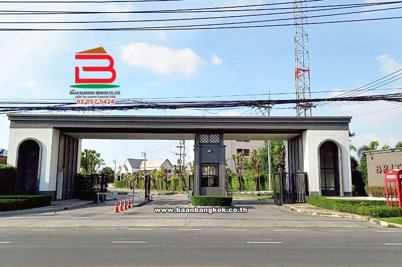 บ้านเดี่ยว เนื้อที่ 50.8 ตรว. โครงการบริทาเนีย บางนา กม.42 ใกล้โรงเรียนศรีวิทยา อำเภอบางประกง ฉะเชิงเทรา