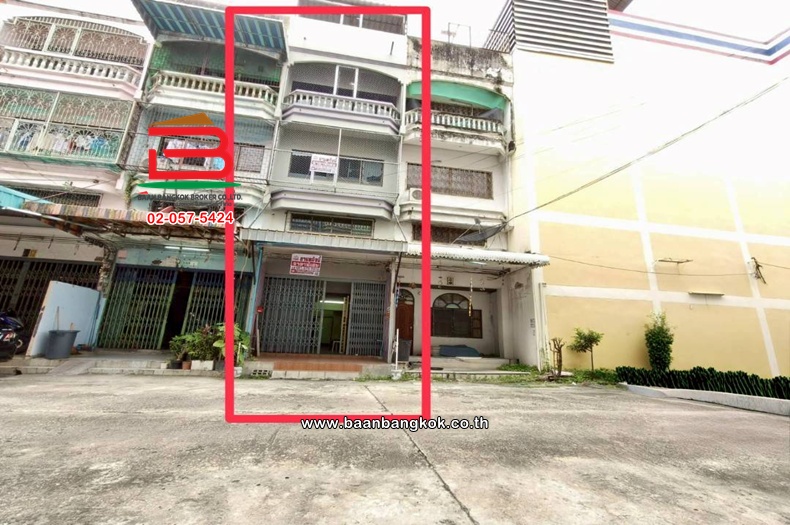 ขาย/เช่า อาคารพาณิชย์ เนื้อที่ 15 ตร.ว. หมู่บ้านขวัญทิพย์ (ซอย 1) (ซอยเพชรเกษม 69), ใกล้เทวาลัยท้าวมหาพรหม ถนนเพชรเกษม แขวงหนองค้างพลู เขตหนองแขม     