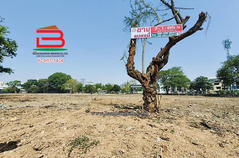 ที่ดินเปล่า เนื้อที่ 7-2-67 ไร่ ซอยประชาชื่น 4 แยก 1-4, ใกล้สถานีขนส่งสายเหนือ ถนนวิภาวดี แขวงบางซื่อ เขตบางซื่อ 