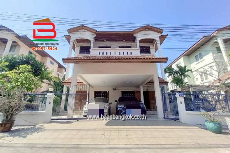 บ้านเดี่ยว ศิรินทร์เฮ้าส์ โครงการ 5 (ใกล้ห้างซีคอนสแควร์ศรีนครินทร์) เนื้อที่ 83 ตรว. แขวงประเวศ เขตประเวศ 