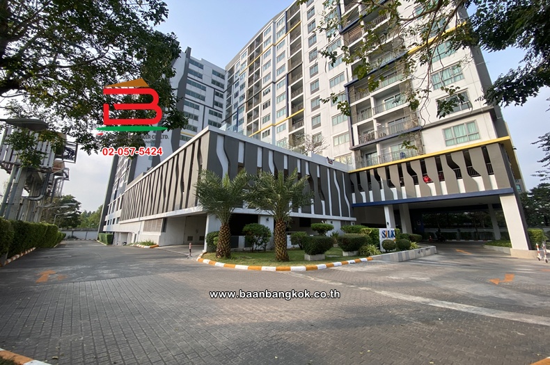 คอนโดมิเนียม เนื้อที่ 35.96 ตร.ม. โครงการ ซิลค์ เพลส พหลโยธิน–หลักสี่ : SILK Pahonyothin–Laksi (ใกล้ BTS วัดพระศรีมหาธาตุ) ถนนพหลโยธิน แขวงอนุสาวรีย์ เขตบางเขน 