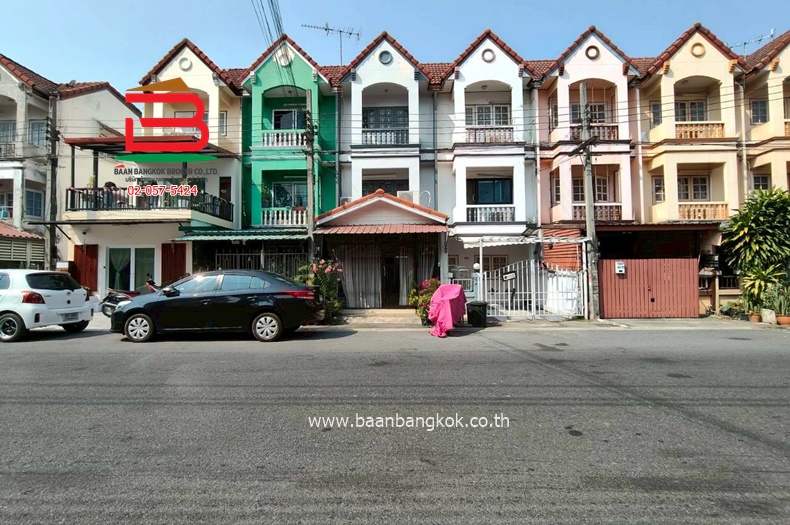 ทาวน์เฮ้าส์ พัธนชัย สายไหม 34 (ใกล้ตลาดเอซี) เนื้อที่ 17 ตรว. แขวงสายไหม เขตสายไหม 