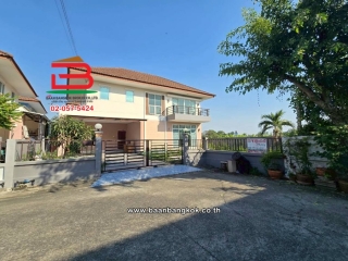 11559, บ้านเดี่ยว เกษมสุข ลำลูกกา คลอง 7 (ใกล้ตลาดชัชวาล) เนื้อที่ 79.3 ตรว. ตำบลบึงคำสร้อย อำเภอลำลูกกา จังหวัดปทุมธานี