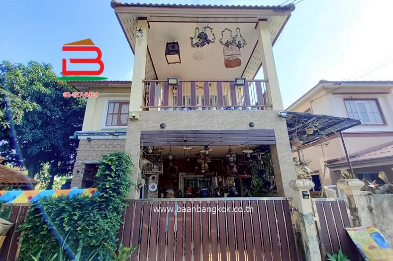 บ้านเดี่ยว เค.ซี.กรีนวิลล์ (ใกล้ห้างบิ๊กซี) เนื้อที่ 45 ตรว. แขวงหนองจอก เขตหนองจอก 