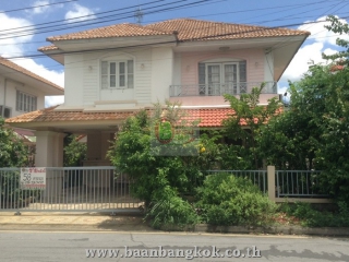 1429, ขาย บ้านเดี่ยว 2 ชั้น เนื้อที่ 58 ตรว. หมู่บ้าน ศิลปการ พาร์ค 2 (กาญจนาภิเษก-วัดลาดปลาดุก)