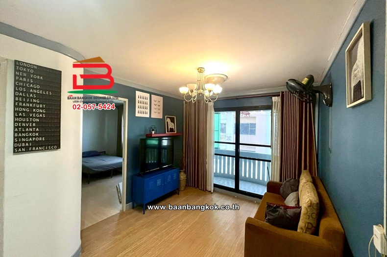 คอนโดมิเนียม เนื้อที่ 72 ตร.ม. โครงการ นนทรี พาร์ควิลล์ (Nontee Parkville Condo) ซอยลำลูกกา 81 ตำบลลาดสวาย อำเภอลำลูกกา ปทุมธานี  