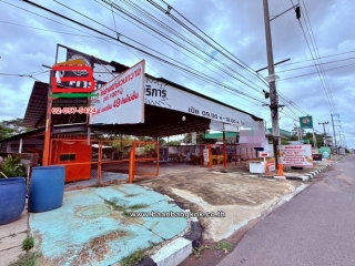 12214, ที่ดินพร้อมกิจการ เนื้อที่ 186 ตร.ว. อยู่ติดกับปั้ม PT เชียงยืน ถนนหลัก ขอนแก่น-ยางตลาด ตำบลเชียงยืน อำเภอเชียงยืน มหาสารคาม    