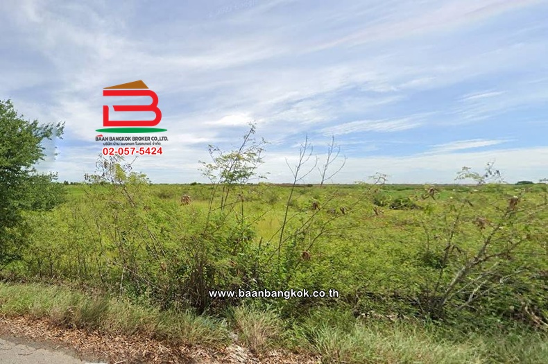 ที่ดินเปล่า เนื้อที่ 60 ตร.ว. ใกล้ที่ทำการผู้ใหญ่บ้านหมู่ที่ 11 ถนนพหลโยธิน ตำบลปลายกลัด อำเภอบางซ้าย พระนครศรีอยุธยา    