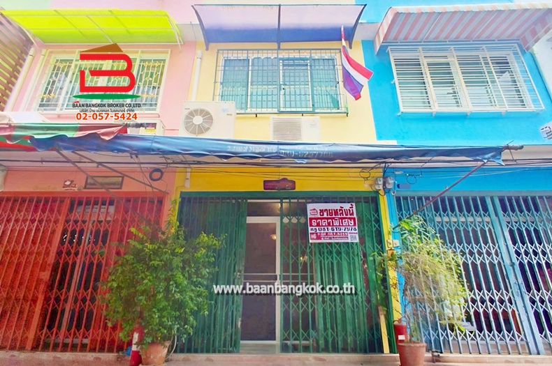 อาคารพาณิชย์ ซอยเพชรเกษม 4 แยก 1 เนื้อที่ 11.1 ตรว. ถนนเพชรเกษม แขวงวัดท่าพระ เขตบางกอกใหญ่