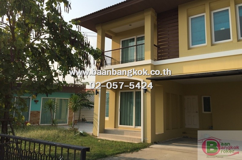 ขาย บ้านเดี่ยว 2 ชั้น เนื้อที่ 119.5 ตรว. หมู่บ้าน เดอะ ทัสคาน่า (The Tuscana) รามอินทรา-พระยาสุเรนทร์